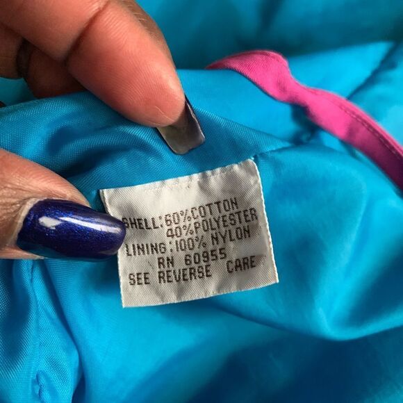 Vintage Alexandra Leigh‎ Pink Windbreaker Jacket - Picture 13 of 14